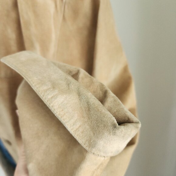 Vintage Valerie Stevens Suede Tan Jacket Size: 1X - Picture 13 of 16